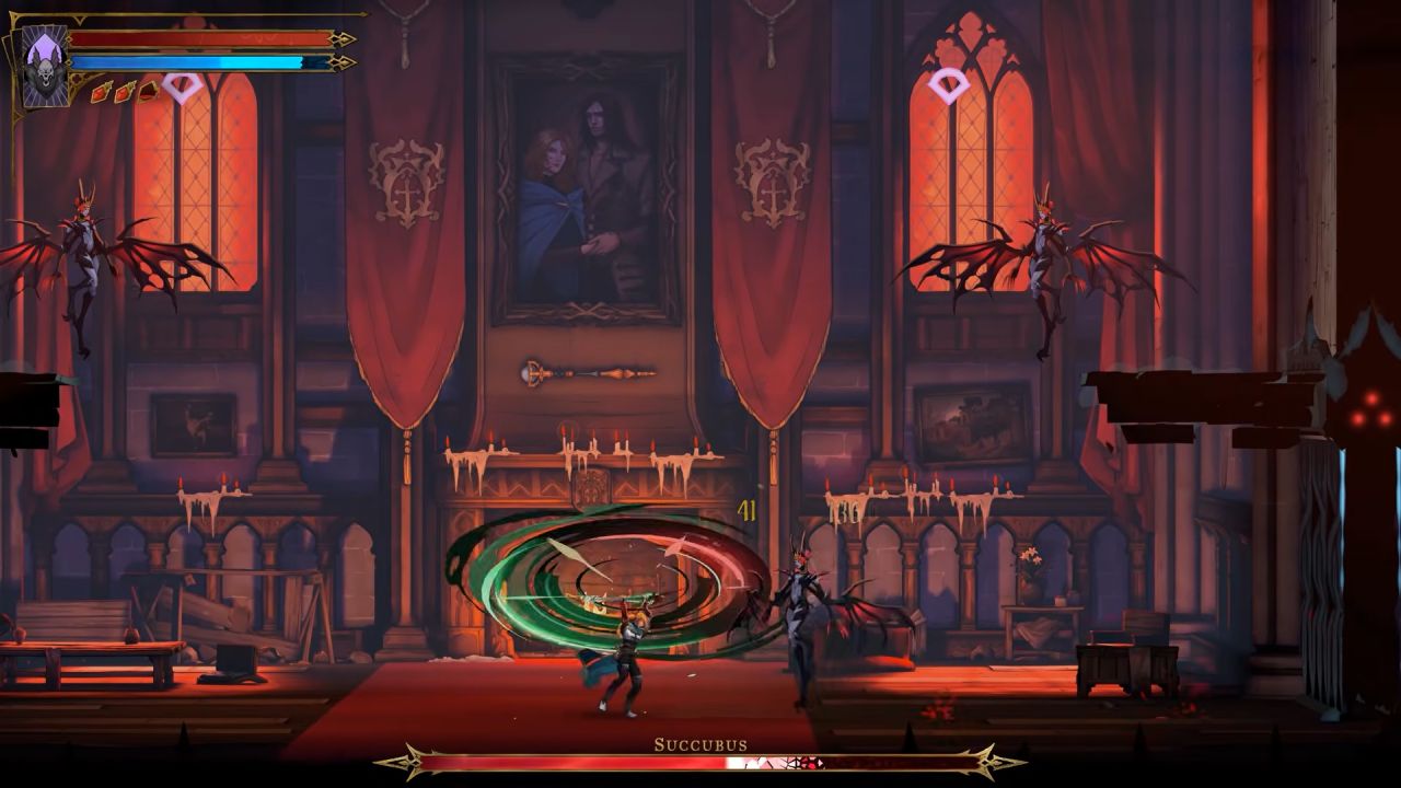 Castlevania: Belmont's Curse Succubus Attack Patterns and Strategy