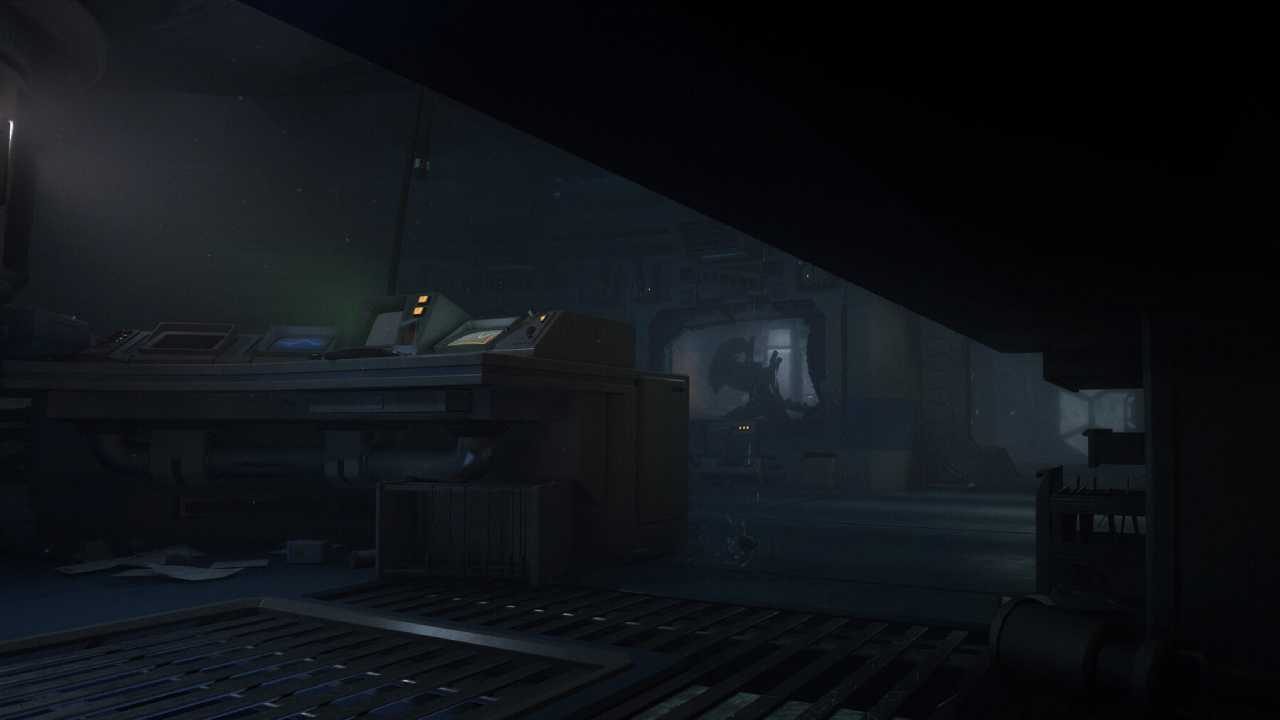 Alien: Isolation 2 Alien searching the place