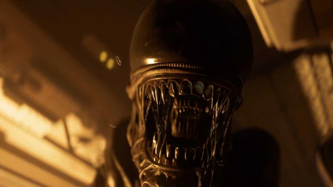 Alien: Isolation 2 Xenomorph Opening its Jaws