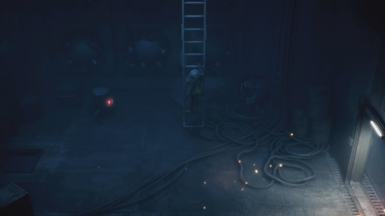 End of Abyss Guide Pull Down the Ladder with the Grappling Hook