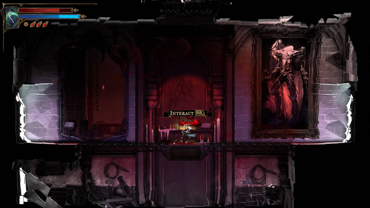 Castlevania: Belmont's Curse Fighting in Hall of Mirrors Unlock Chest