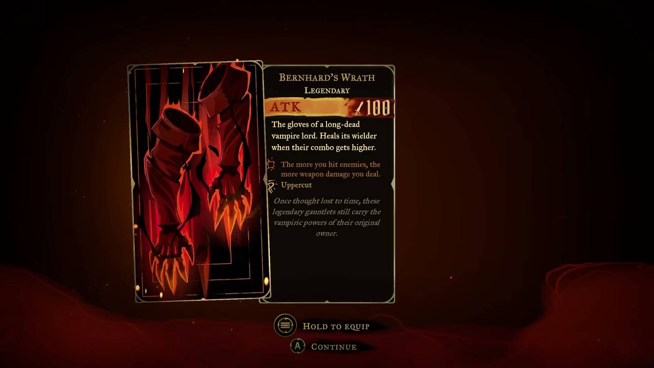 Castlevania: Belmont's Curse Getting Bernhard's Wrath