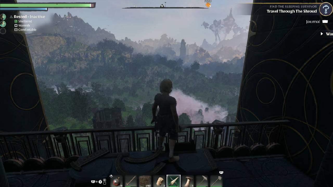 Enshrouded Travel Through the Shroud