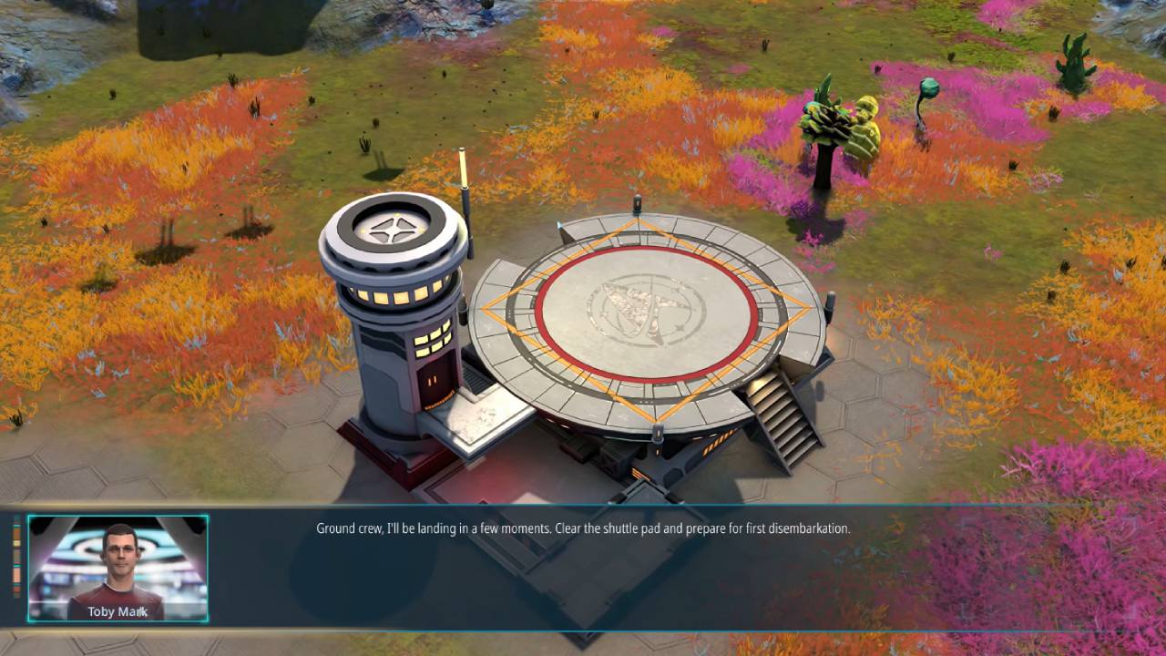 Star Trek: Outposts Unknown Ground Crew Loading Platform
