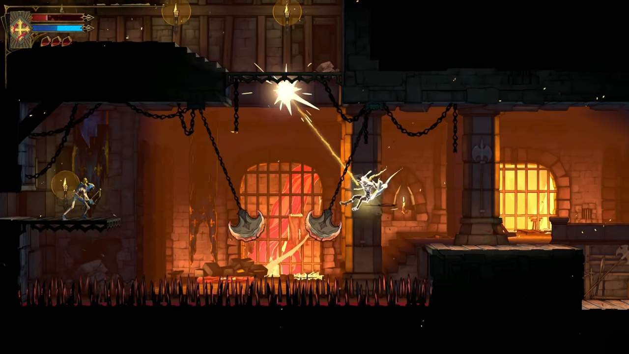 Castlevania: Belmont's Curse Burned District