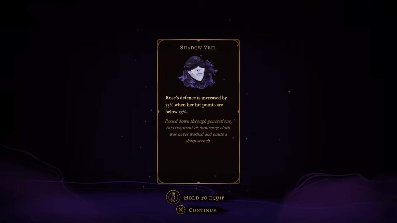 Castlevania: Belmont's Curse Shadow Veil Reward