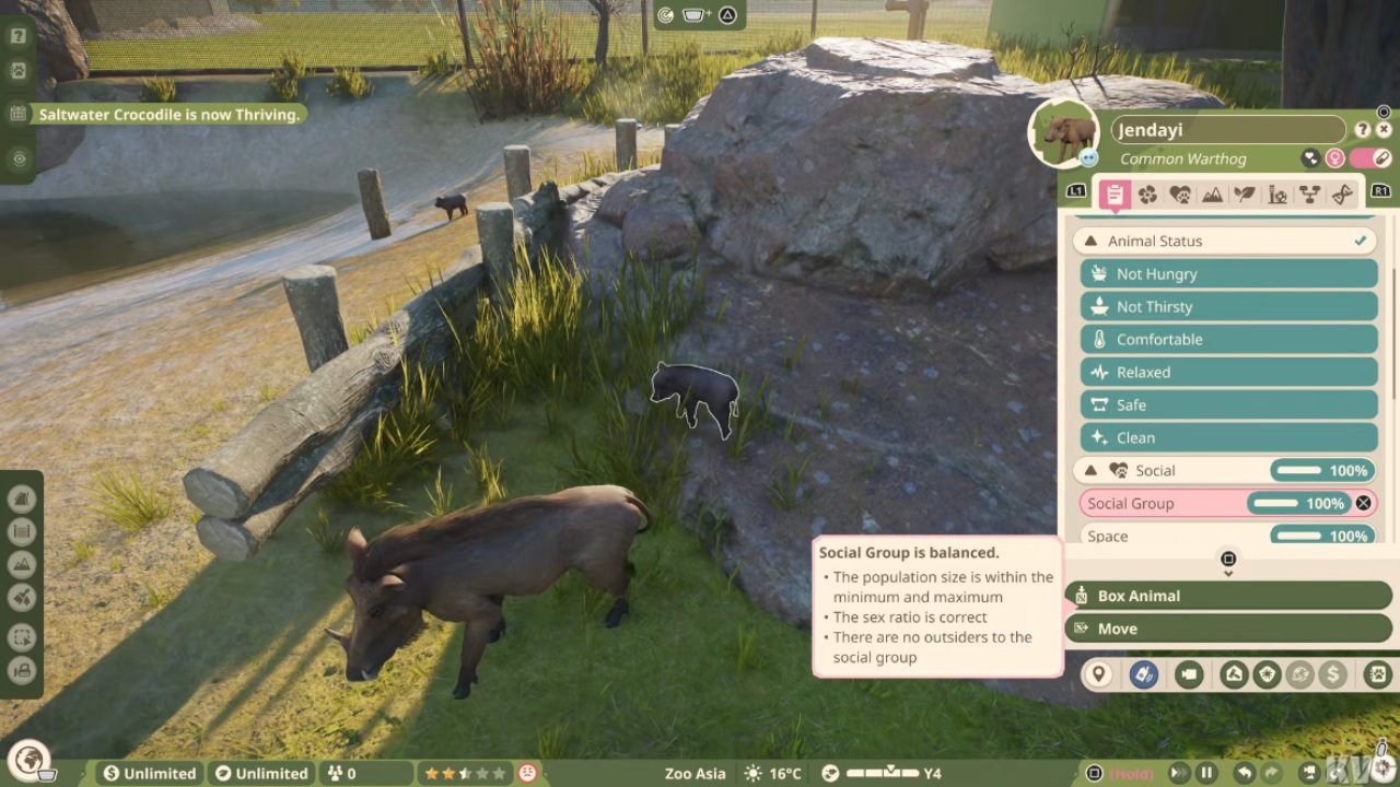 Planet Zoo 2 Guide Common Warthog