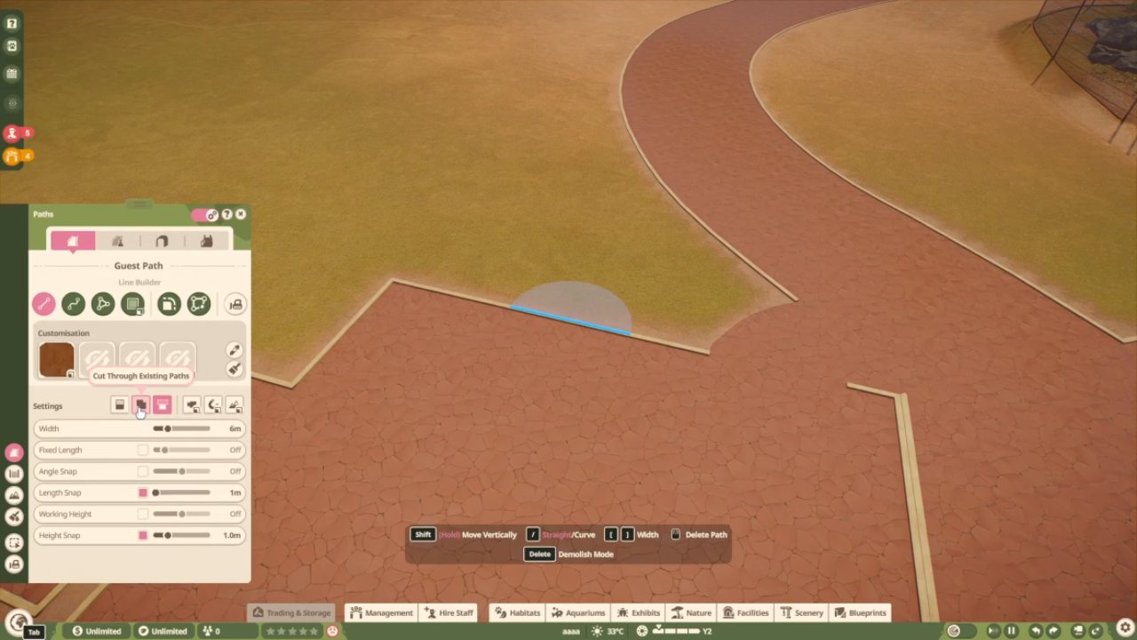 Planet Zoo 2 Guide Fix Path Gaps and Seams