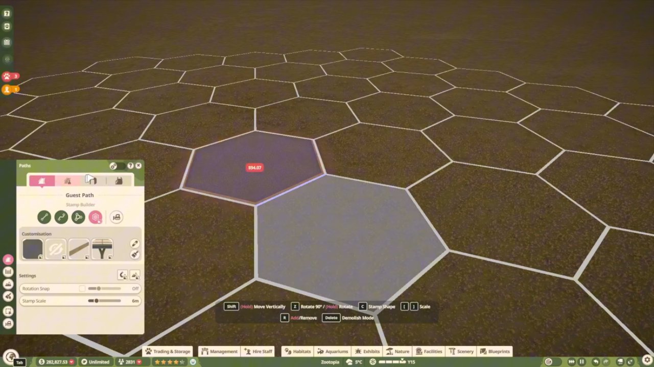 Planet Zoo 2 Guide Create Straight and Curved Paths With the Line and Curve Builder