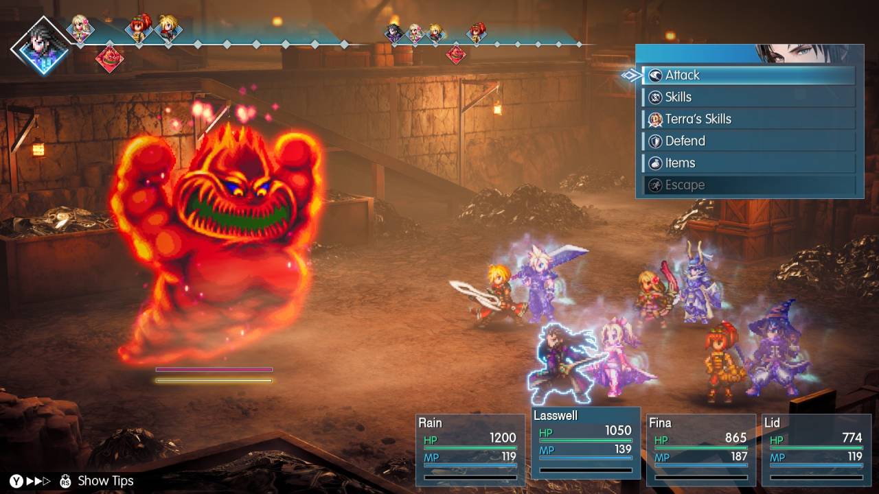 Final Fantasy Resonance Combat Mechanics