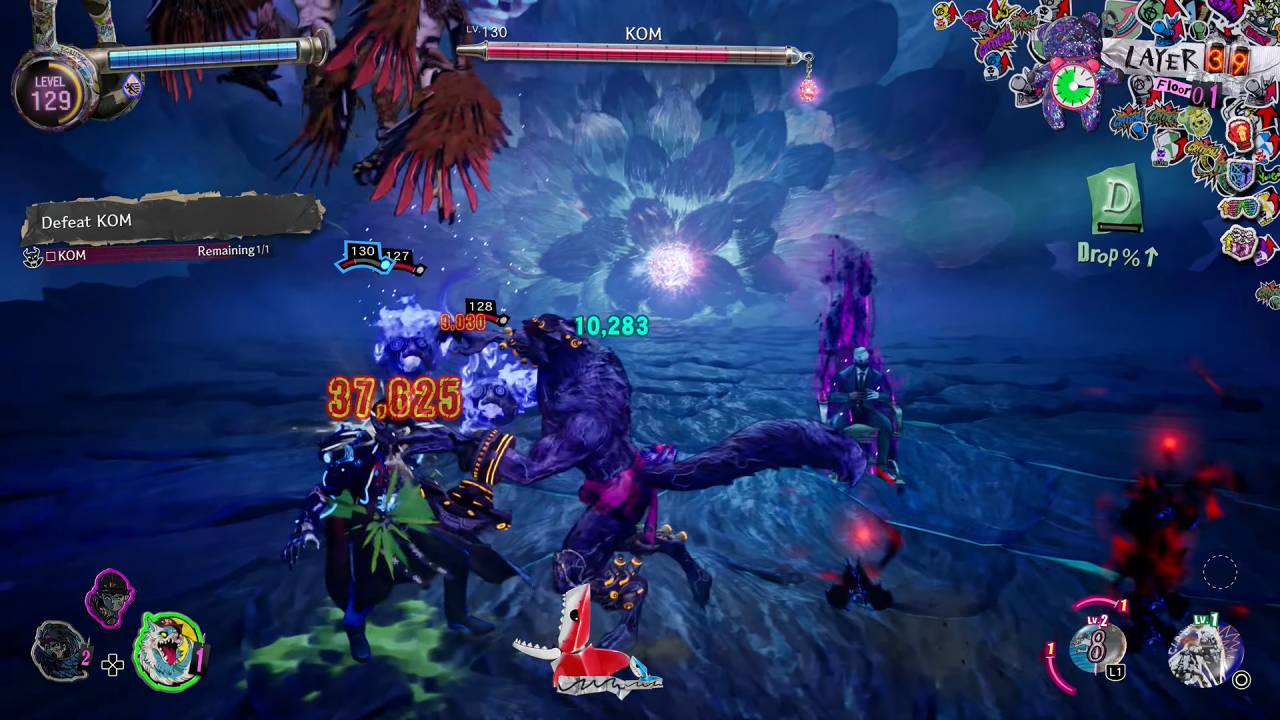 Stupid Never Dies Davy fighting elite boss KOM