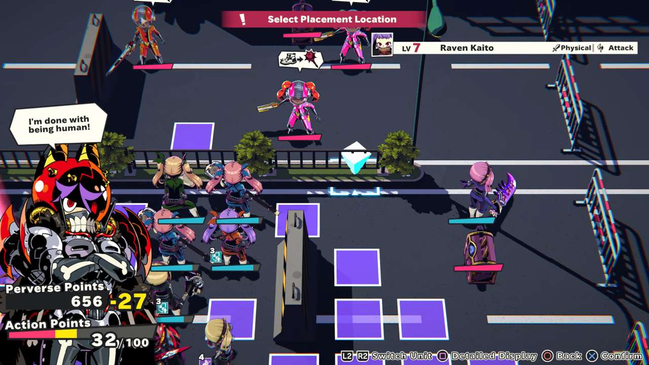 Demons' Night Fever Killshiro selecting placement