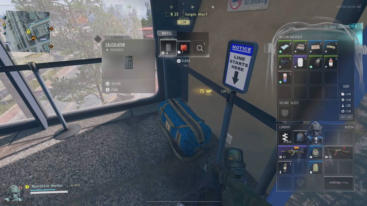 COD MW 4 Looting