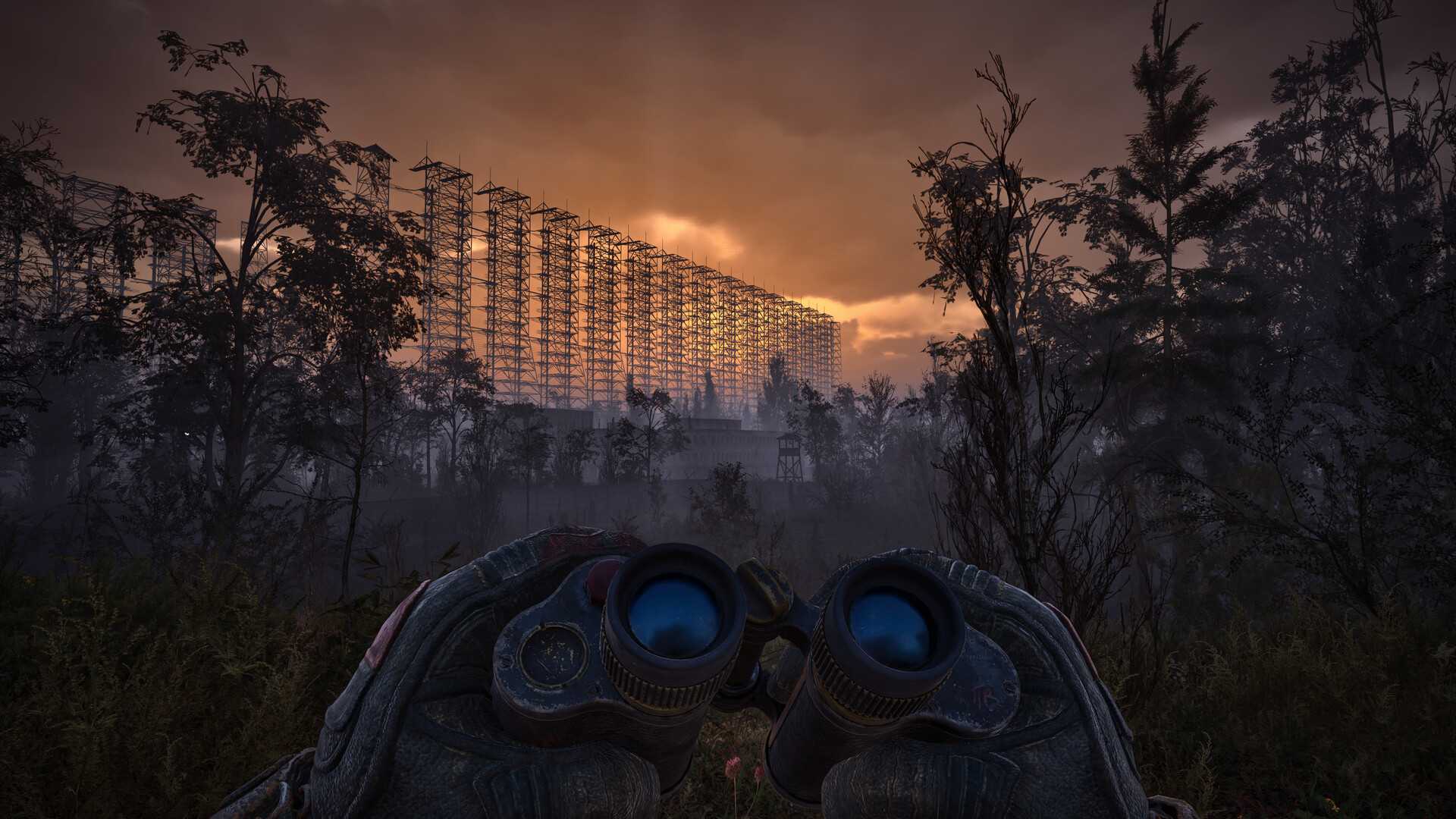S.T.A.L.K.E.R. 2: Heart of Chornobyl First Person POV of Holding a Binocular