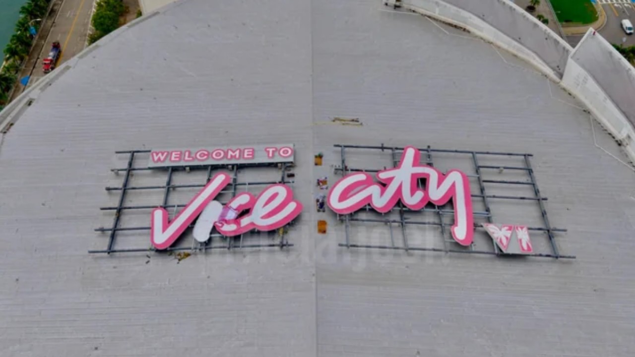 GTA 6 Vice City Sign in Miami