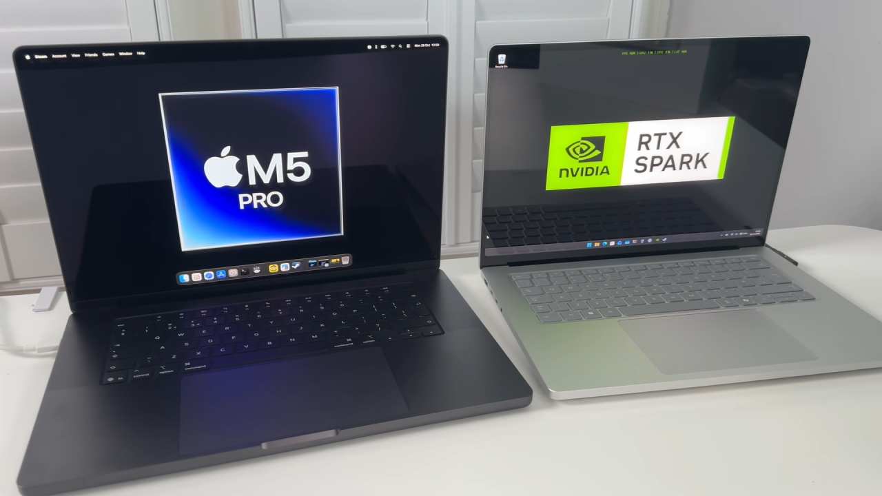 RTX Spark Powered Surface Laptop Ultra vs. MacBook Pro M5 Pro