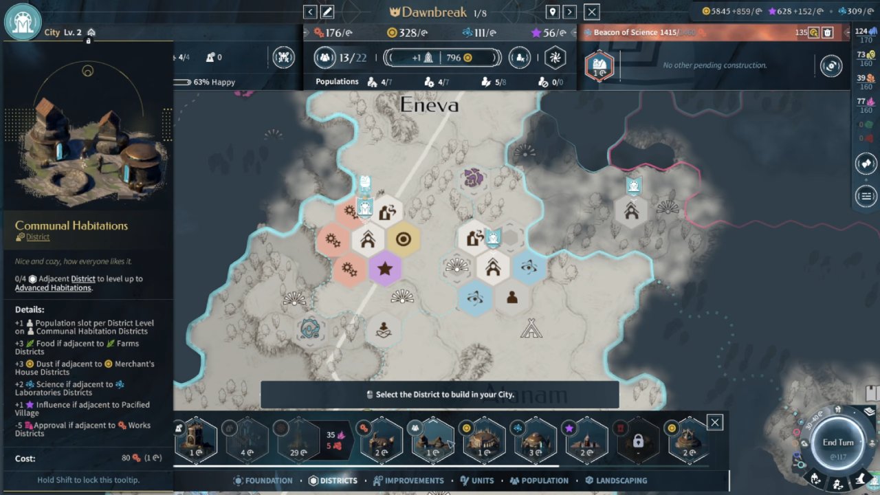 Endless Legend 2 Guide Keep Bad District Neighbors Apart