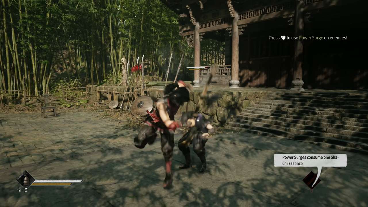 Phantom Blade Zero Using Power Surge Attack