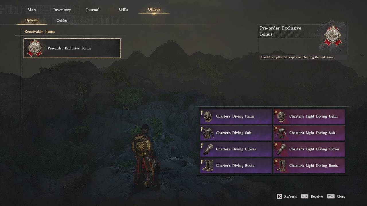 Crimson Desert Enhanced: Charting the Unknown Pre-Order Armor Sets