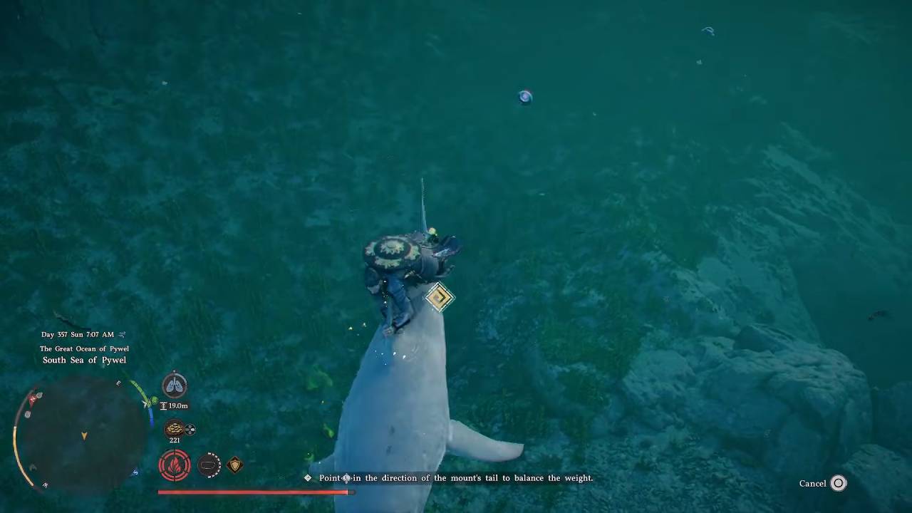 Crimson Desert Enhanced: Charting the Unknown Diving Ability Taming Sharks